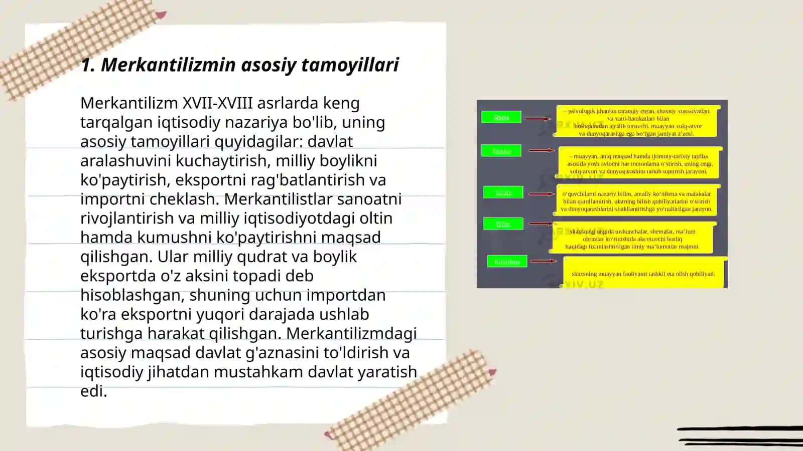 Mirkantilizm talimoti 3