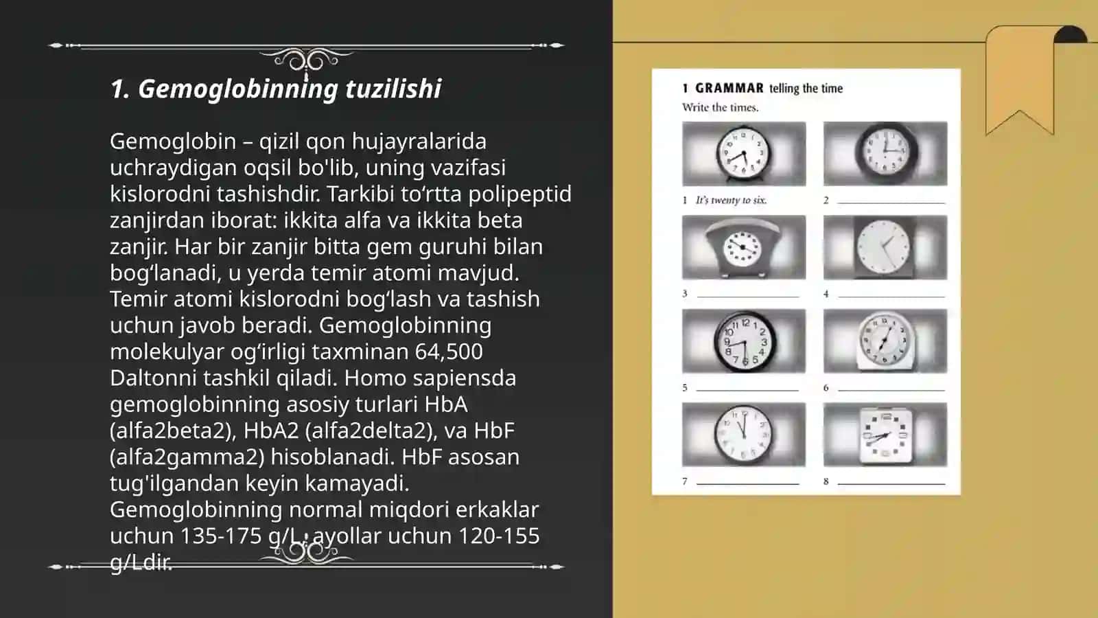 Gemoglabin va uning turlari 3
