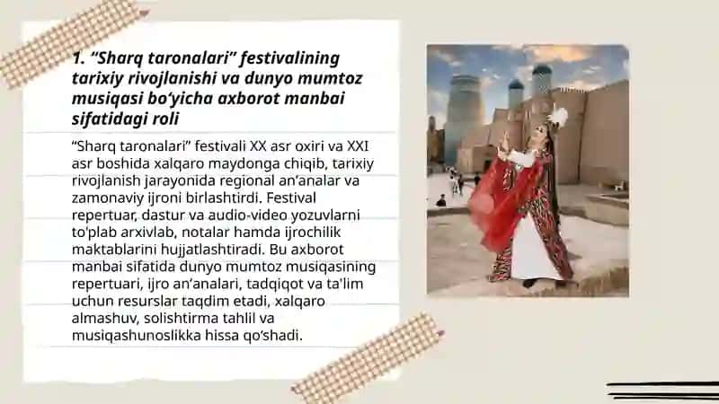 SHarq taronalari xalqaro musiqa festivali 3