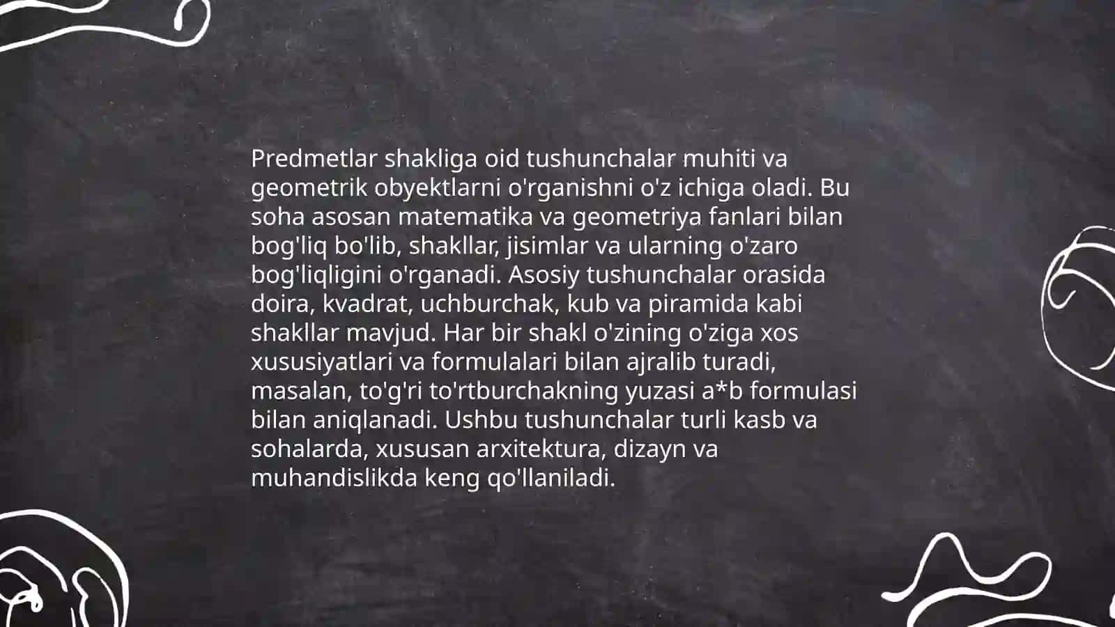 Predmetlar shakli va ularning qismlarini tahlil qilish 3