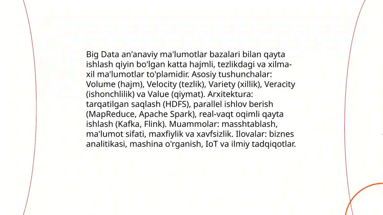Big Data texnologiyalariga kirish 3