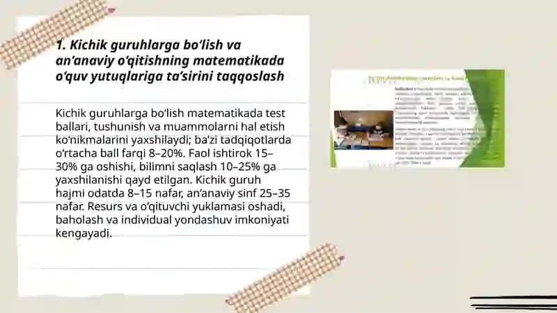 Ta'lim muassalarida matematika o'qitish 3