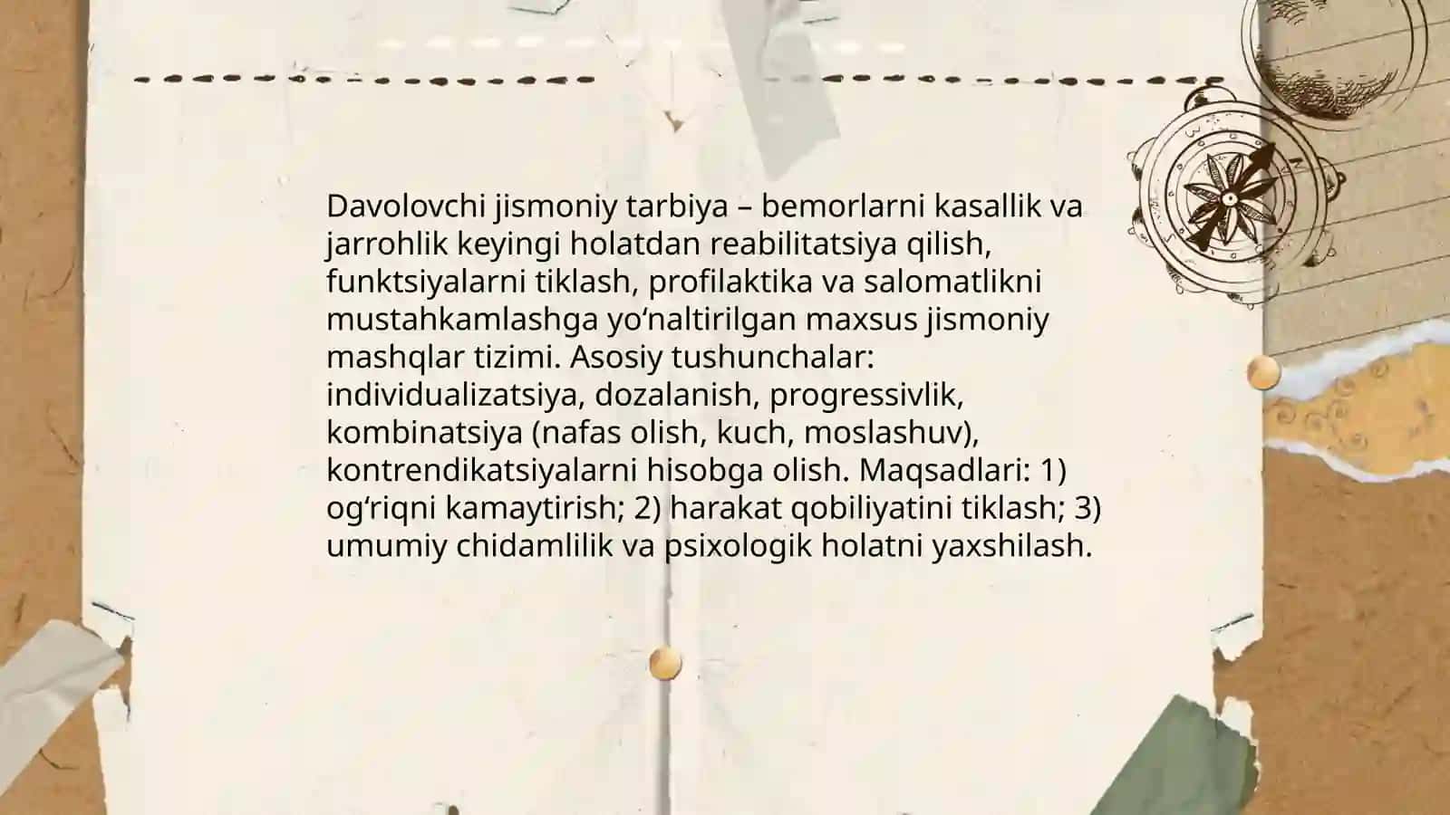 Davolovchi jismoniy tarbiya haqida tushuncha 3