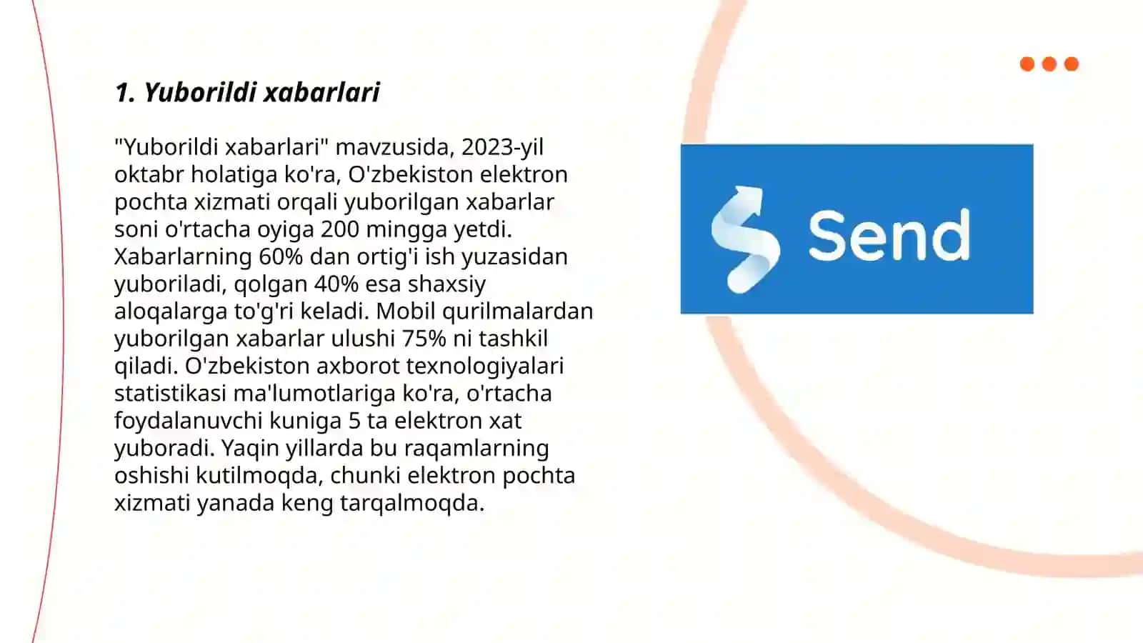 Yuborildi xabarlari 3