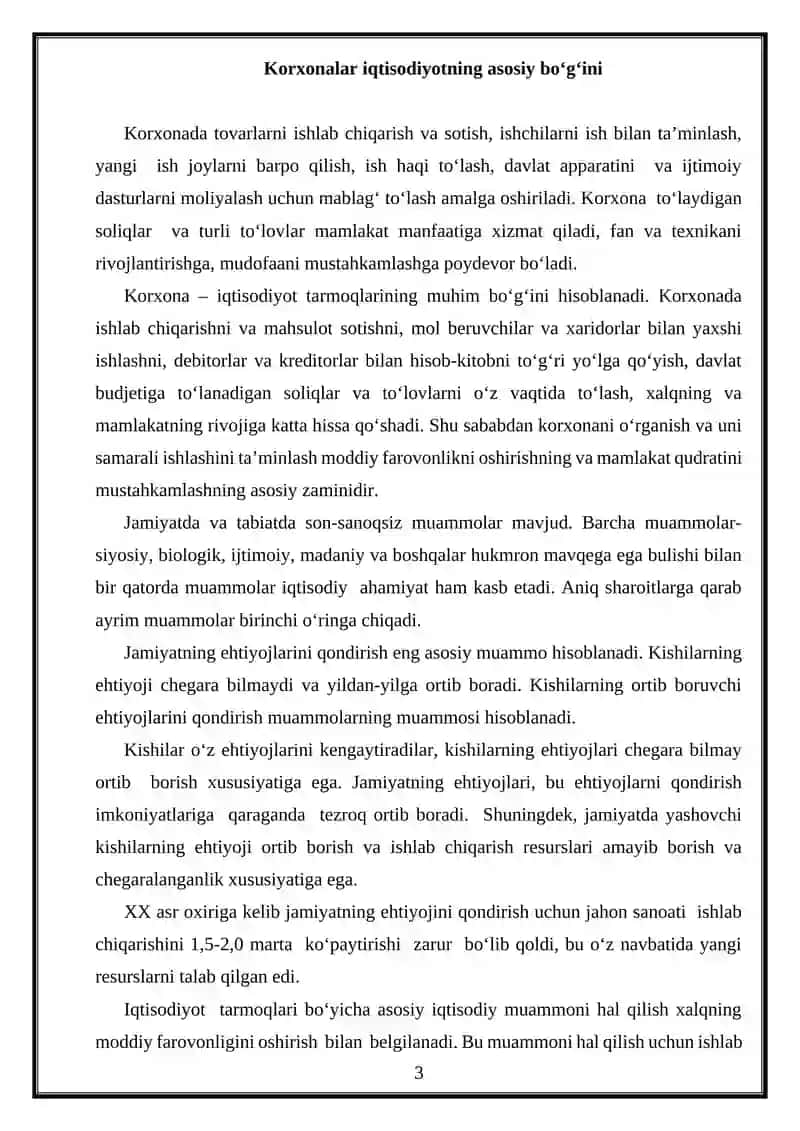 Oʻzbekiston Respublikasi Oliy Ta’lim, Fan va Innovatsiyalar Vazirligi Moliya Instituti Sirtqi Fakulteti 3