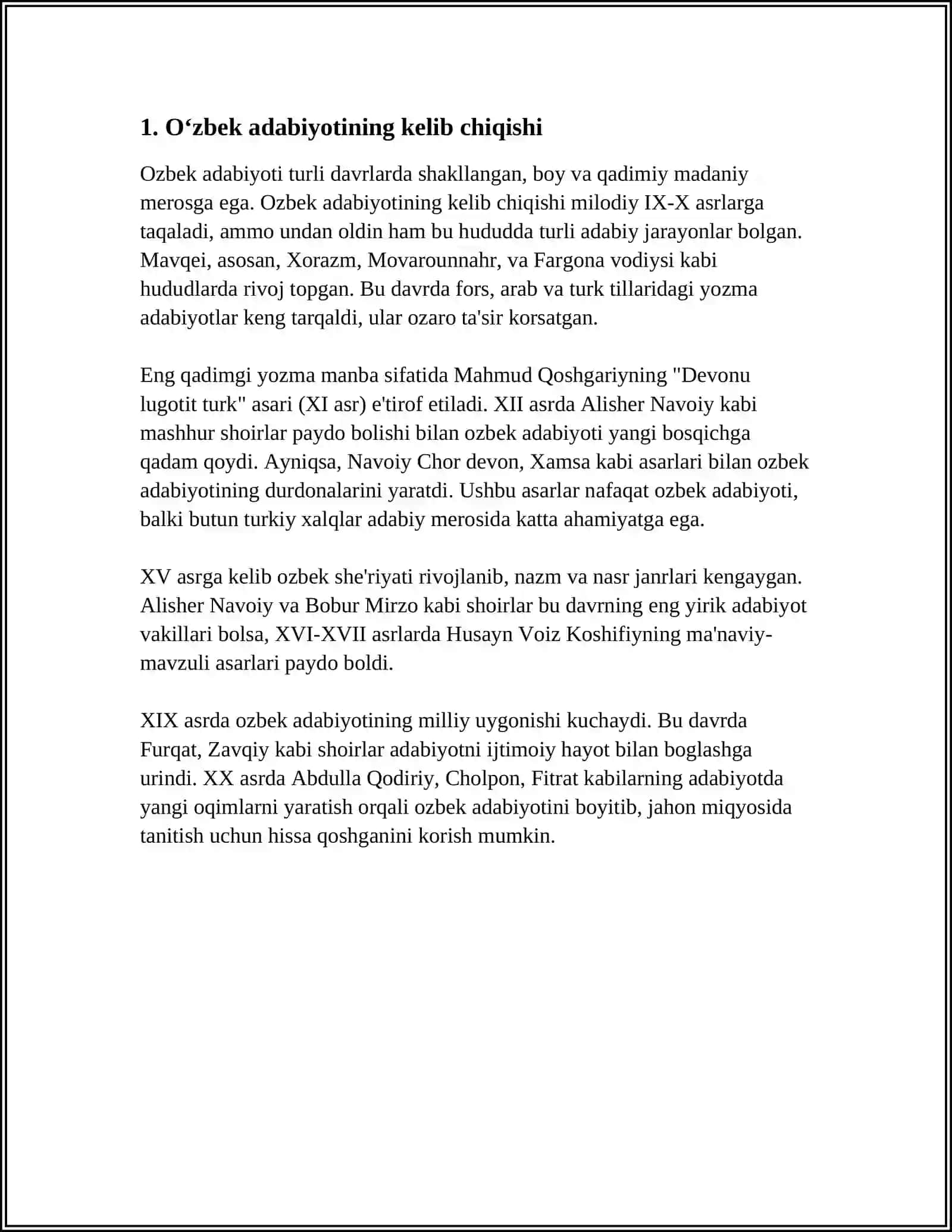 XX ASR ÕZBEK ADABIYOTI TARIXI 3