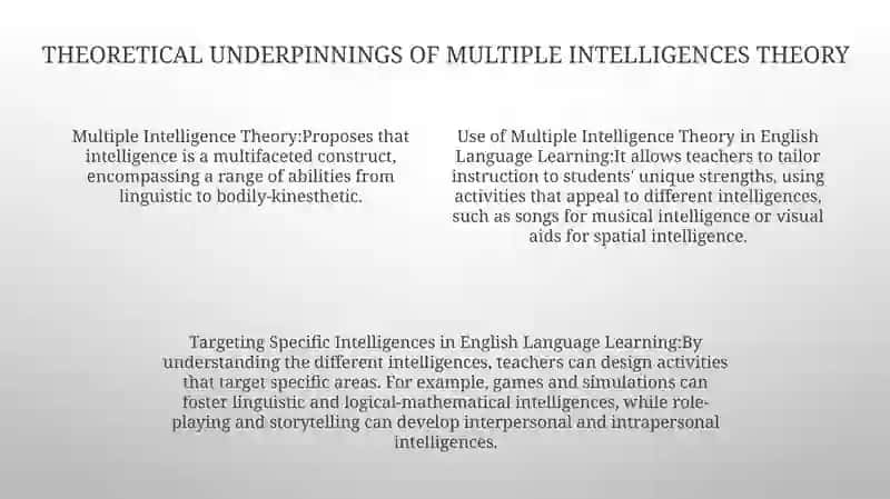 Multiple Intelligences Theory in English Language Learning 3
