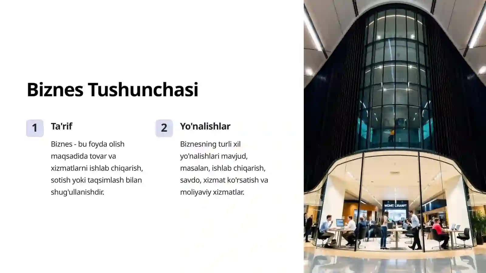 Bozor Tizimi va Raqobat: Asosiy Tushunchalar 3