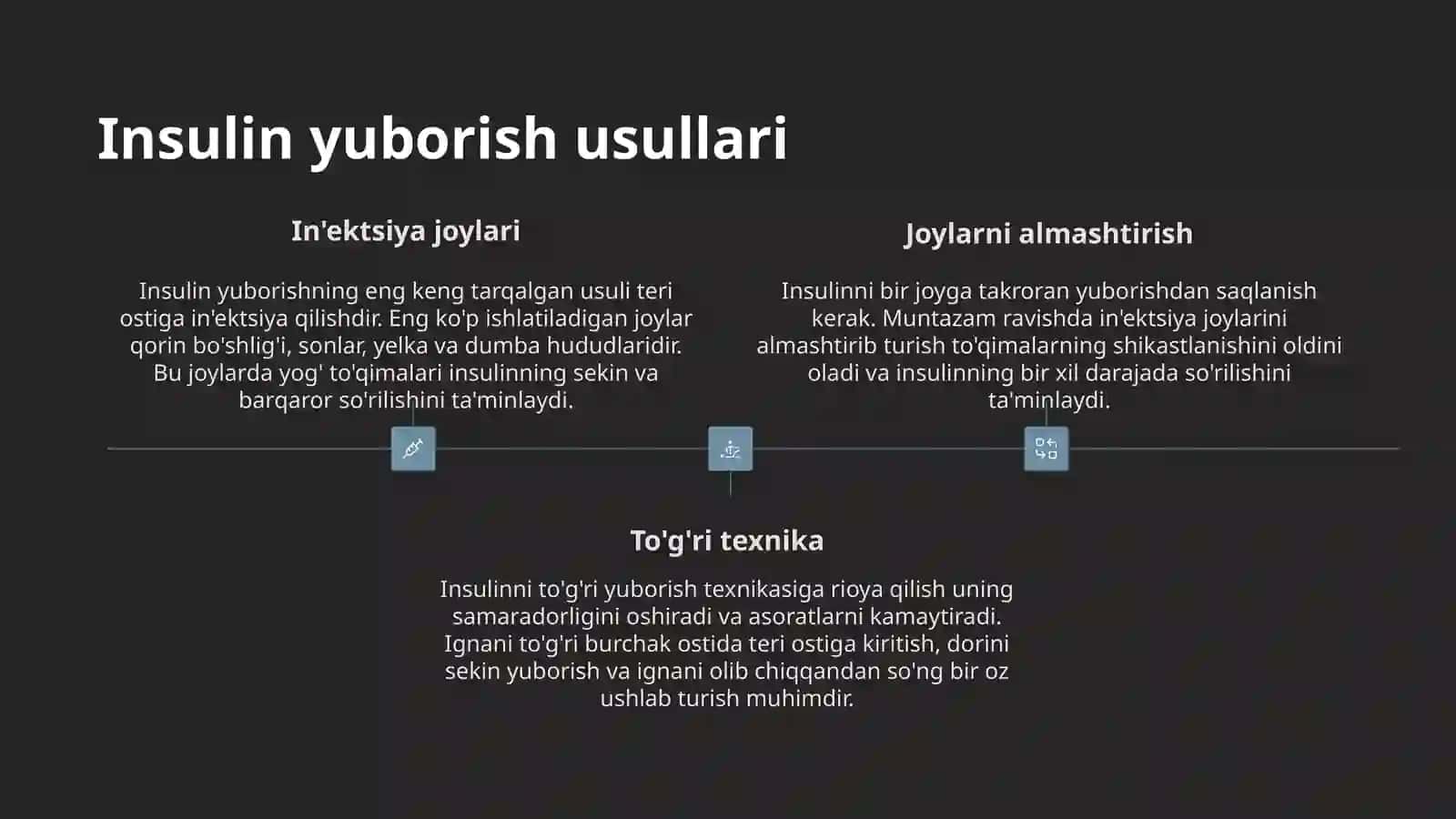 Insulini davolash 3