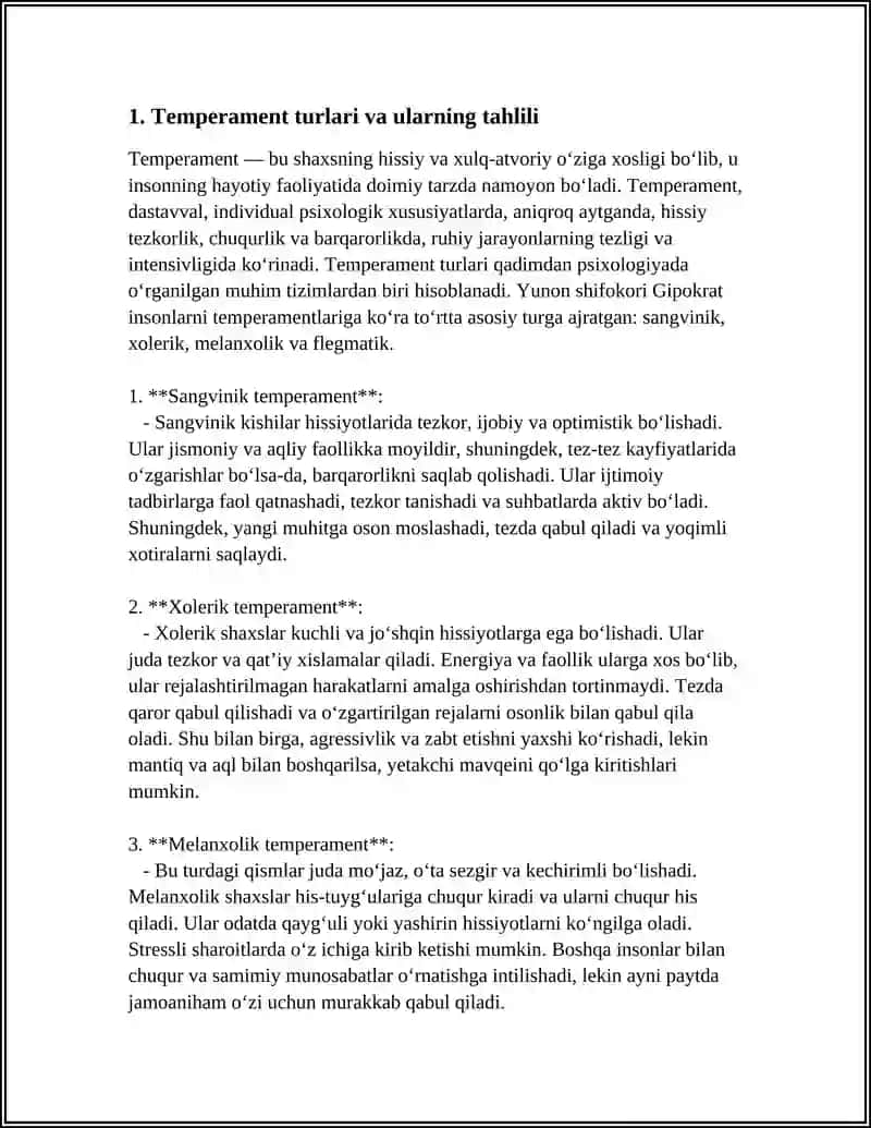 TEMPERAMENT VA XULQ ATVOR XUSUSIYATLARI DIAGNOSTIKASI 3