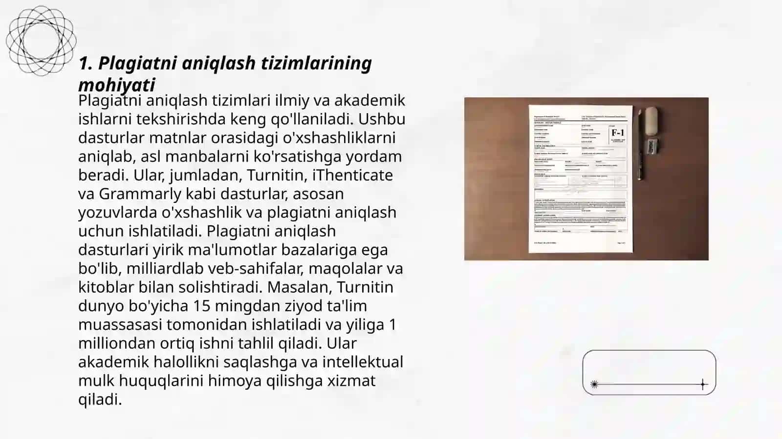 Plagiatni aniqlash tizimlari: Adabiyotshunoslikda qo‘llash tajribasi 3
