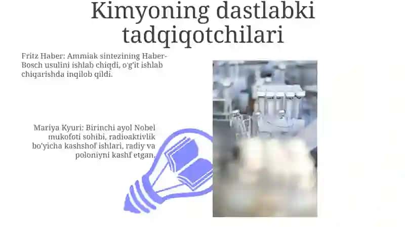 Kimyo sohasidagi Nobel mukofoti sovrindorlari va yutuqlari 3