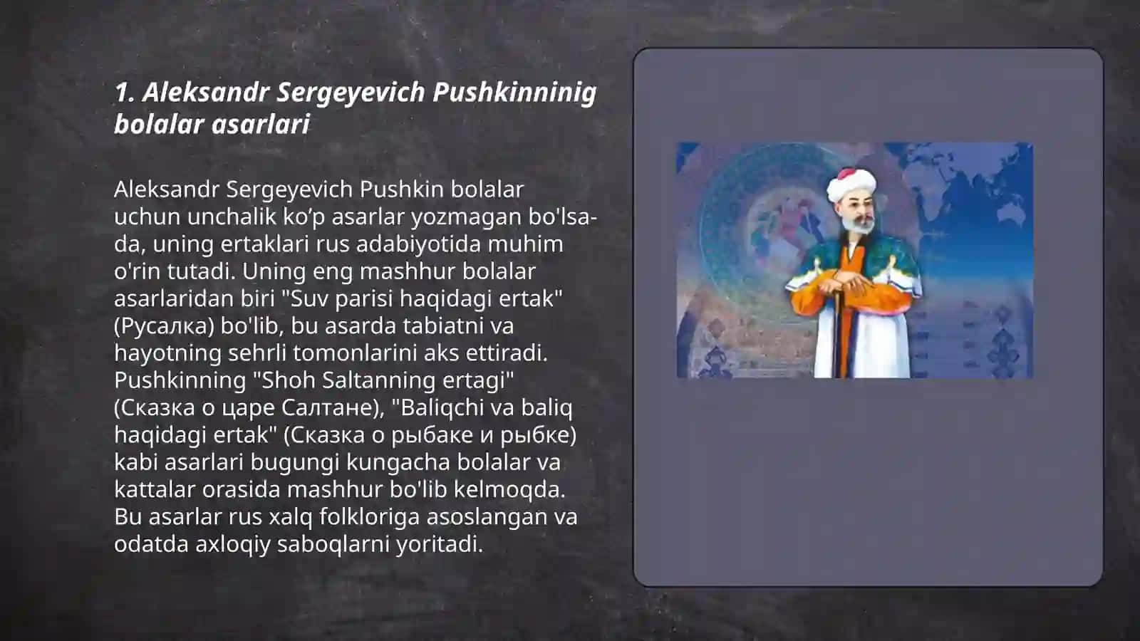Rus bolalar adabiyoti namoyondalari haqida 3