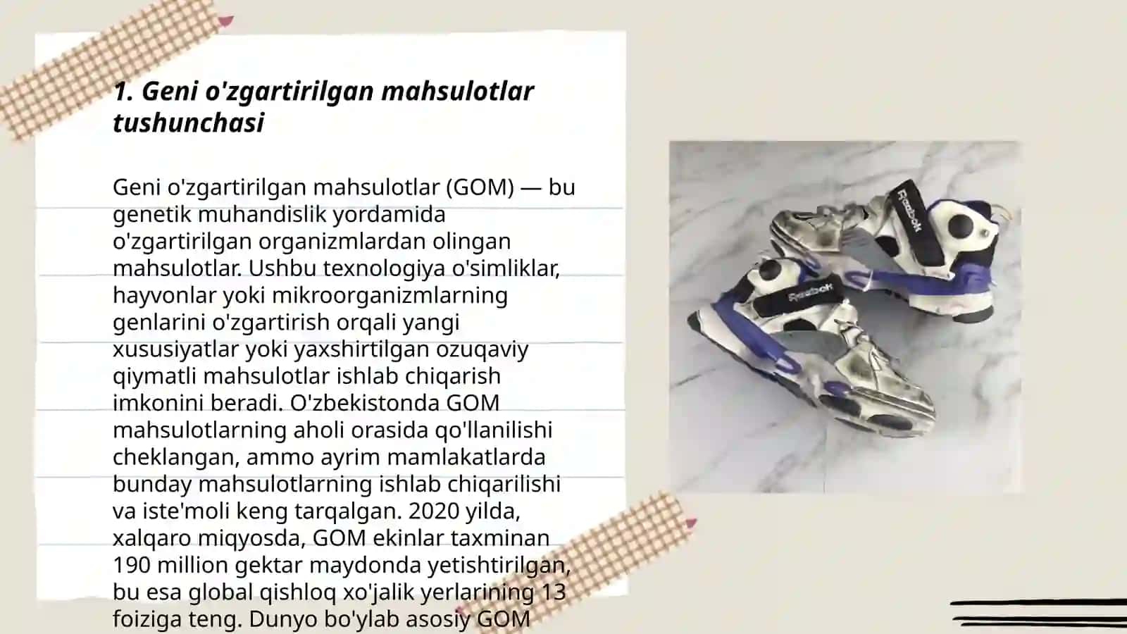 Geni o'zgartirilgan mahsulotlar tushunchasi 3
