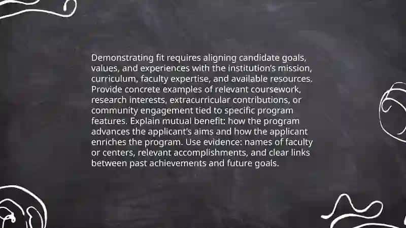 Communicative goals of the Application Essay genre 3