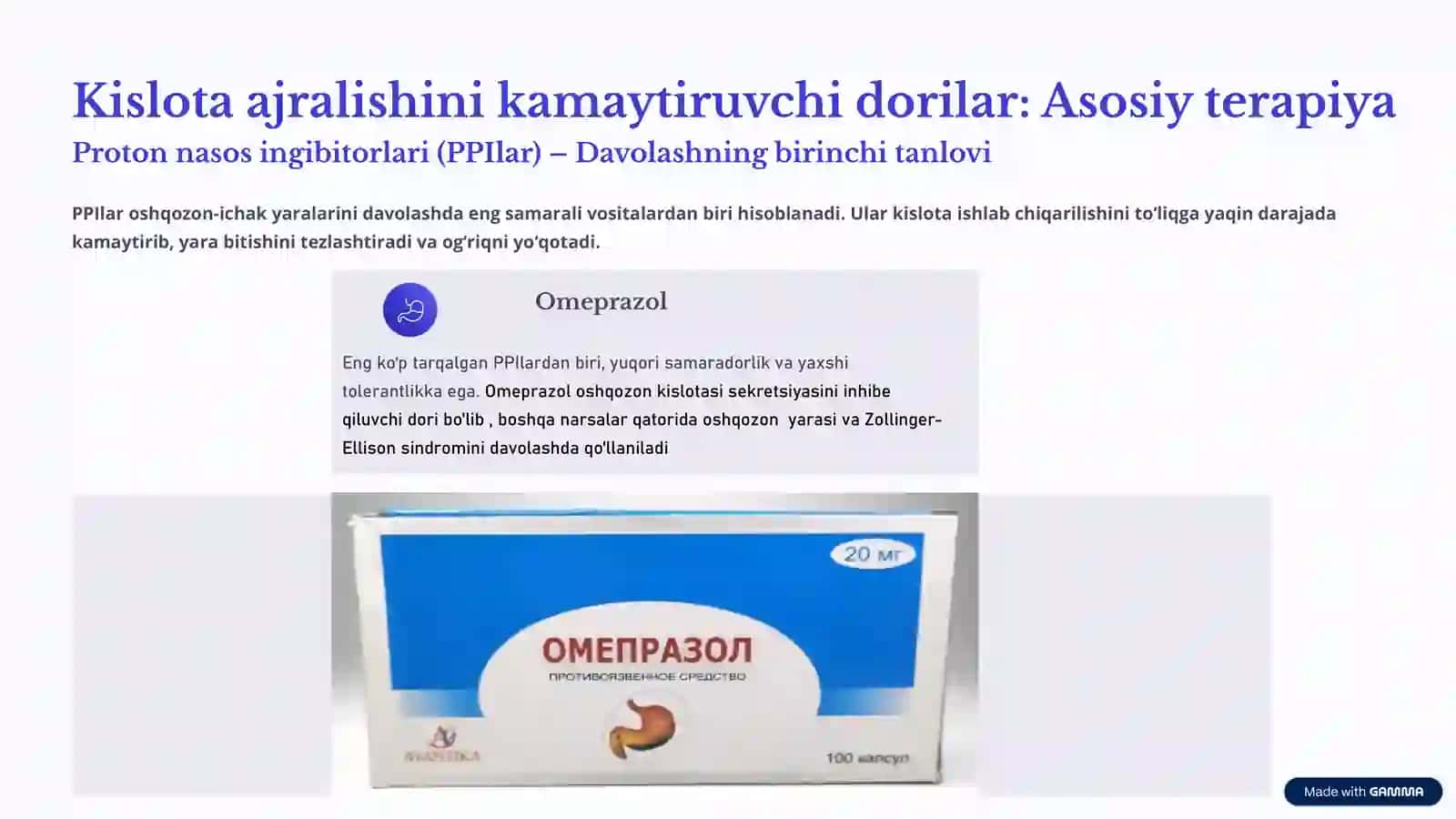 12 Barmoq Ichak va Me’da Yarasini Davolashda Ishlatiladigan Dori Vositalari 3