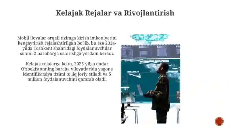 O'zbekiston Respublikasi elektron xukumat foydalanuvchilarining Yagona Identifikatsiya tizimi 3