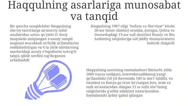 Haqqulovning tasavvuf va sheʼriyat kitobi tahlili 3