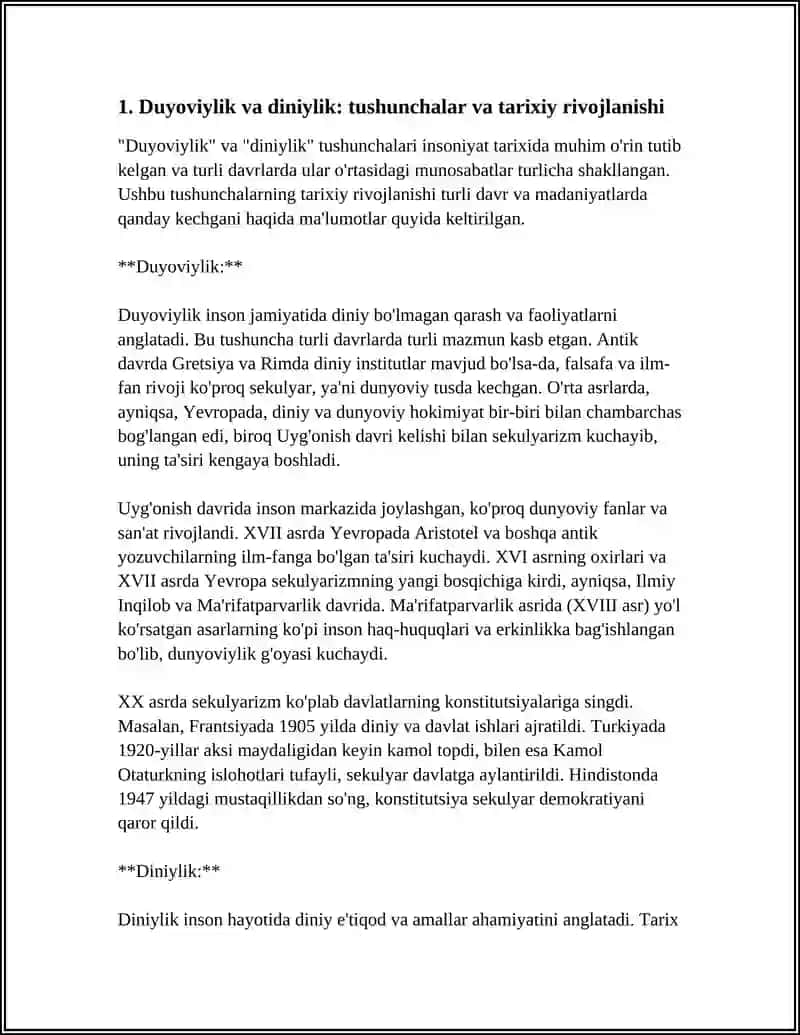 JAMIYAT HAYOTIDA DUYOVIYLIK VA DINIYLIK MUTANOSIBLIGI 3