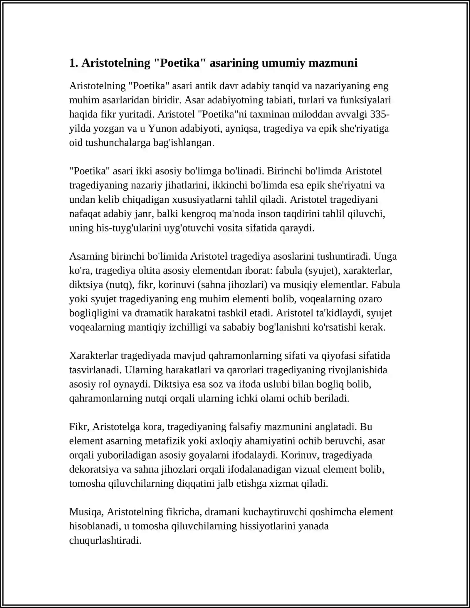 ARISTOTELNING POETIKA ASARINI OʻQITISH METODLARI 3