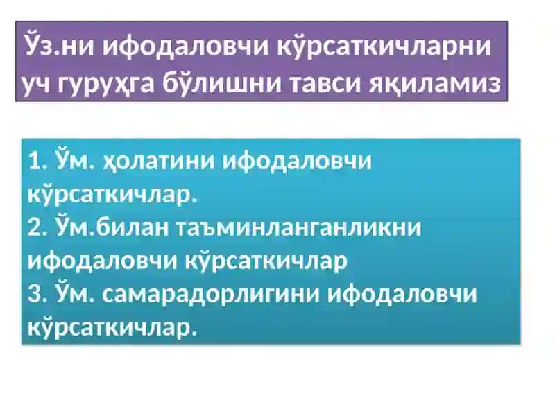 Xo‘jalik yurituvchi subyektlar o‘z mablag‘lari tahlili 3