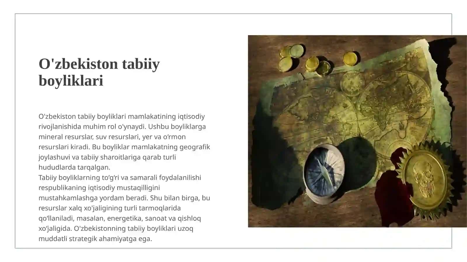 O'zbekiston tabiiy boyliklari 3