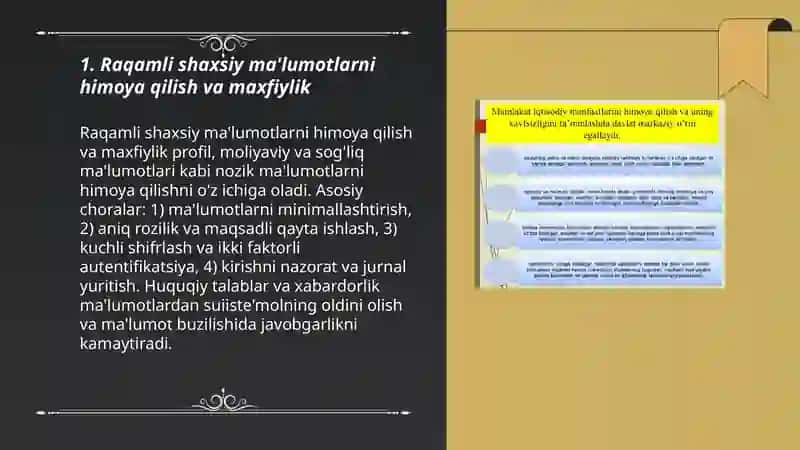 Raqamli shaxsiy ma'lumotlarni himoya qilish va maxfiylik 3