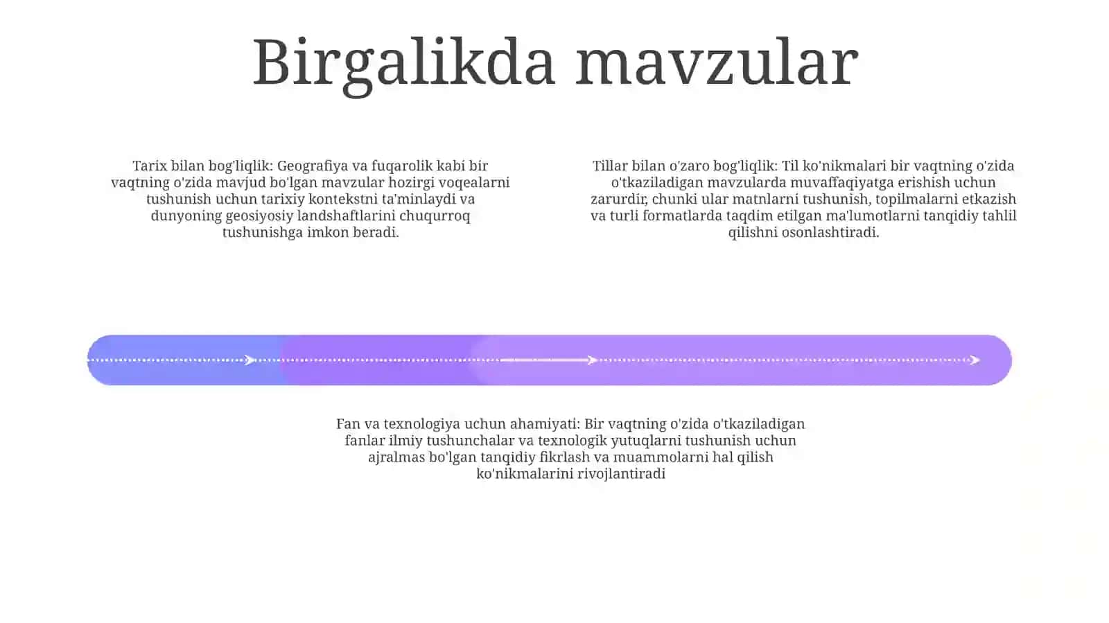 Mutaxassislikka Kirish Faninig Boshqa Fanlar Bilan O'Zaro Aloqasi 3