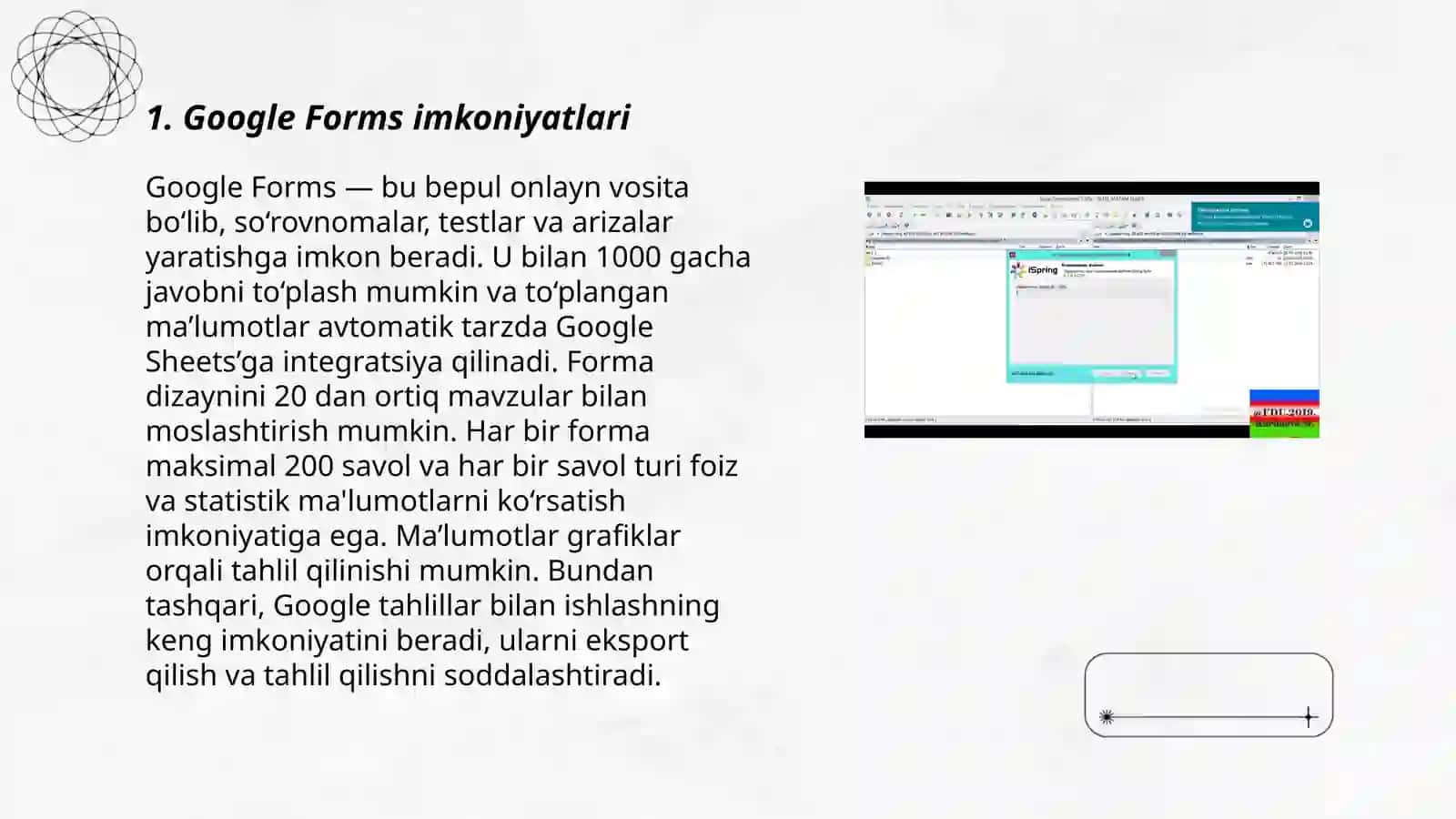 Google Formsda onlayn soʻrovnomalar hamda testlar yaratish 3