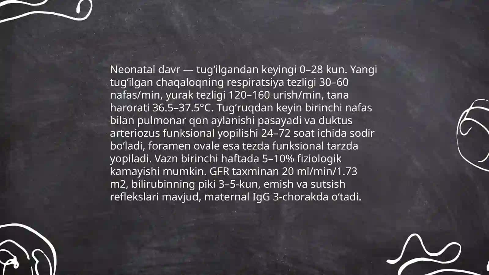 Goʻdaklik va chaqaloqlik davri 3
