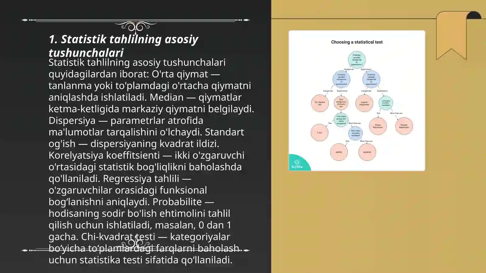Statistik tahlil qilishda qoʻllaniladigan xalqaro standart koʻrsatkichlari 3