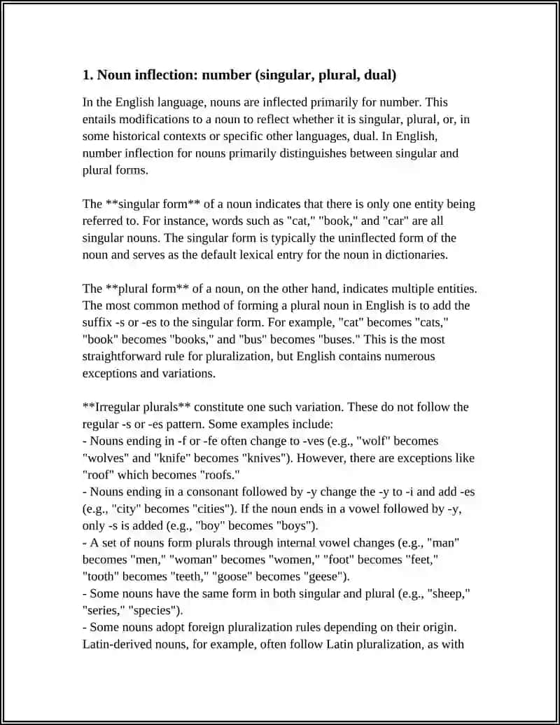 PARTS OF SPEECH MORPHOLOGICAL CATEGORIES 3