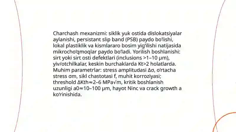 Materialshunoslik va detallar tahlili 3