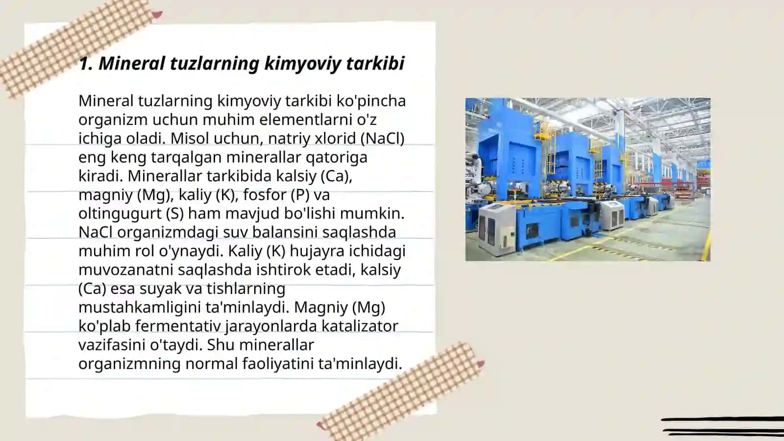 Mineral tuzlar ishlab chiqarish 3