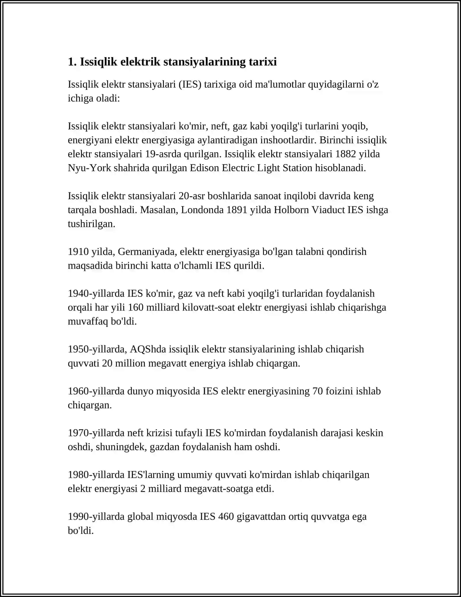 ISSIQLIK ELEKTR STANSIYALARI VA YORDAMCHI QURILMALAR 3