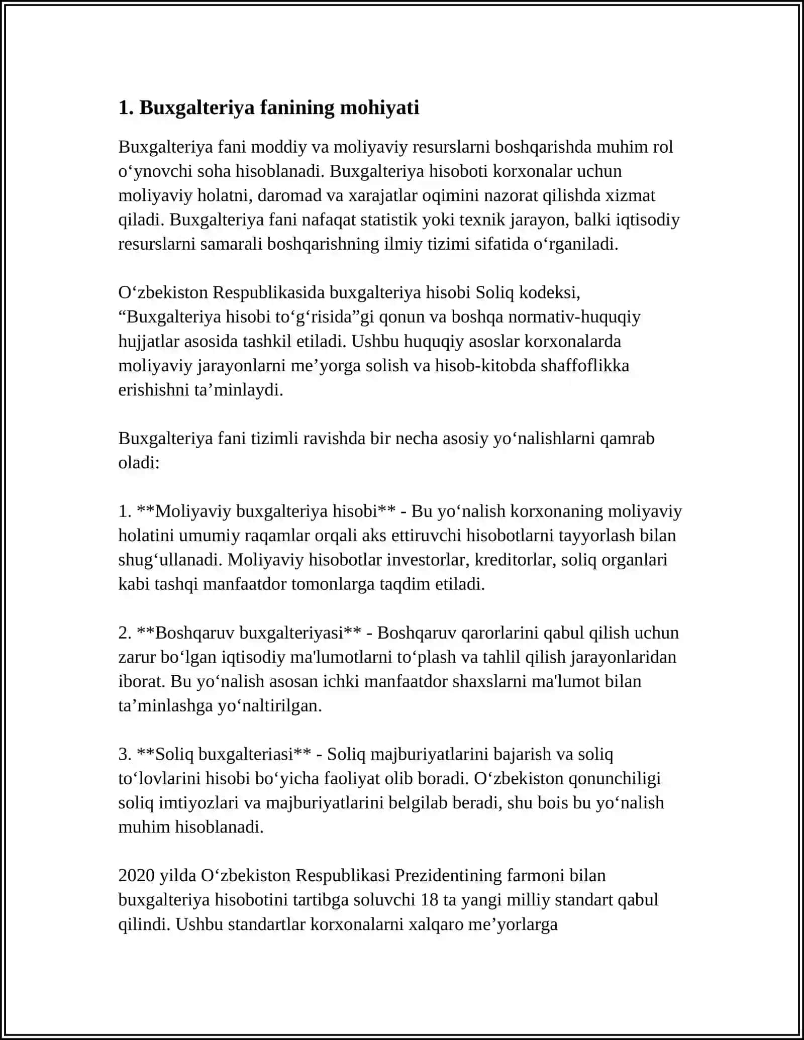 BUXGALTERIYA FANINING PREDMETI VA METODI 3