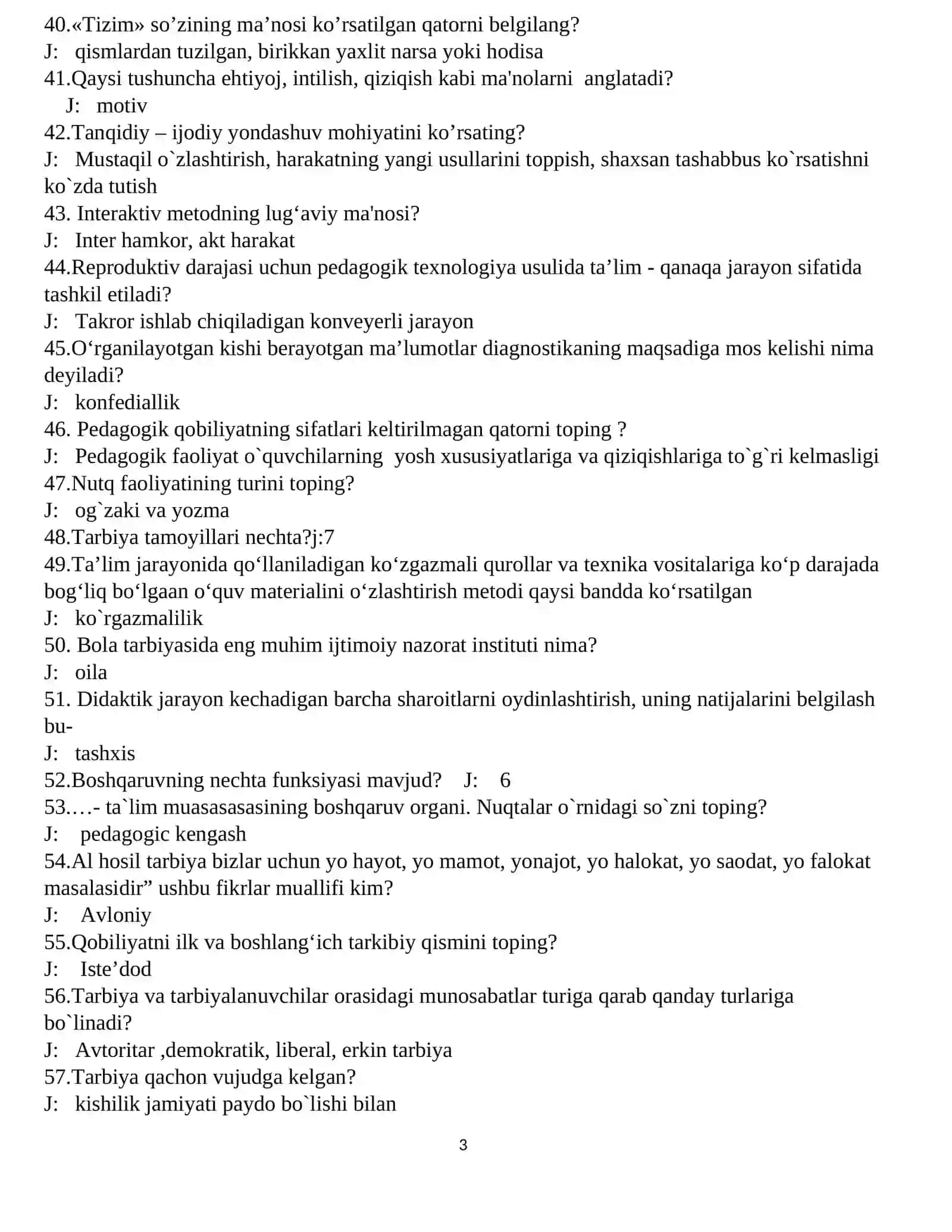 Tanqidiy – ijodiy yondashuv mohiyatini ko'rsating? 3