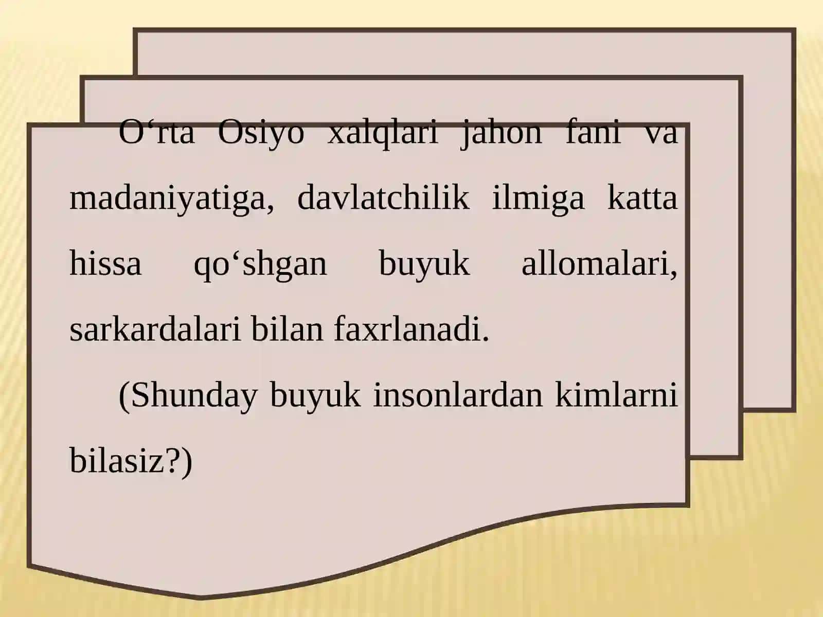 O‘RTA OSIYO AHOLISI VA  SIYOSIY XARITASI 3