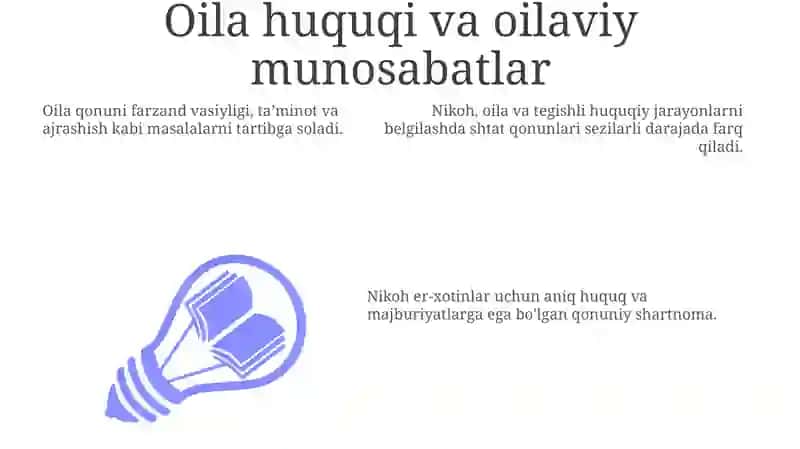 Oila va nikohning qonuniy -huquqqiy asoslari 3