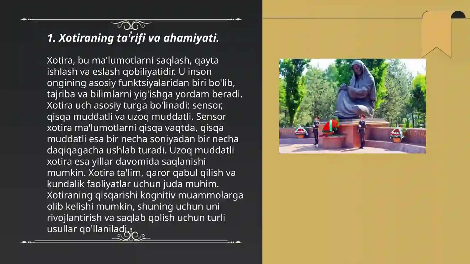Xotira haqida va uning neriy-fiziologik asosi 3