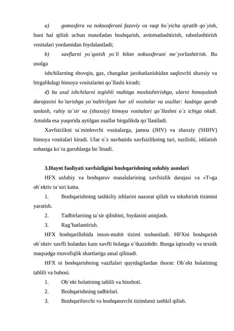 Xavfsizlikni Ta’minlash Asoslari va Faoliyat 3
