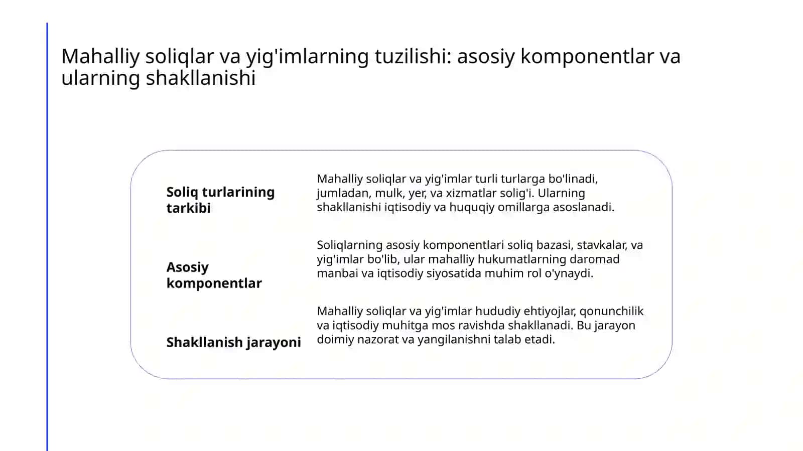 Mahalliy soliqlar va yig'imlar 3
