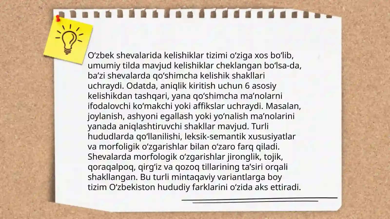 Oʻzbek shevalarining kelishiklar tizimi 3