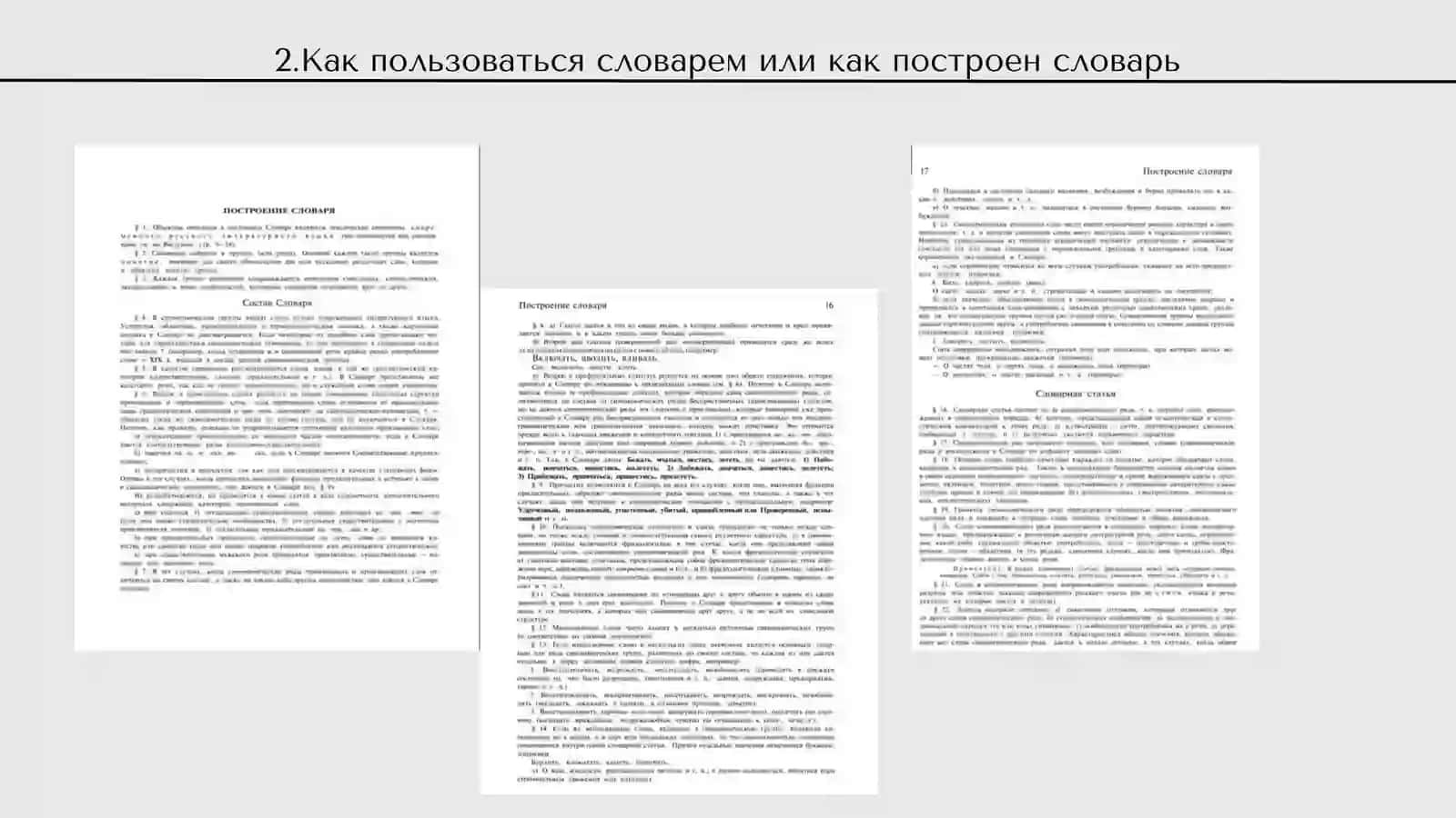 МАКРОСТРУКТУРА СЛОВАРЯ СЛОВАРЬ СИНОНИМОВ РУССКОГО ЯЗЫКА 3