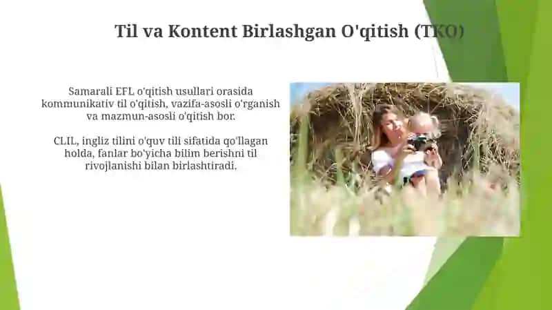 Til va Kontent Birlashgan O'qitish (TKO) 3