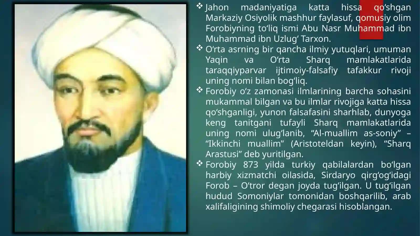 ABU NASR FOROBIY O‘RTA ASRNING BUYUK QOMUSIY OLIMI 3