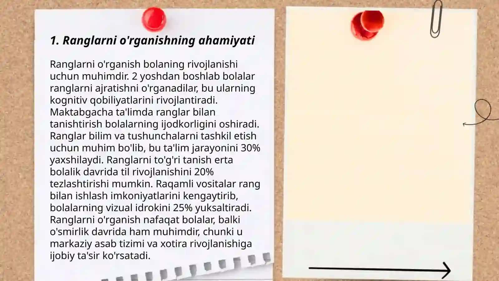 Ranglarni o'rganishning ahamiyati 3