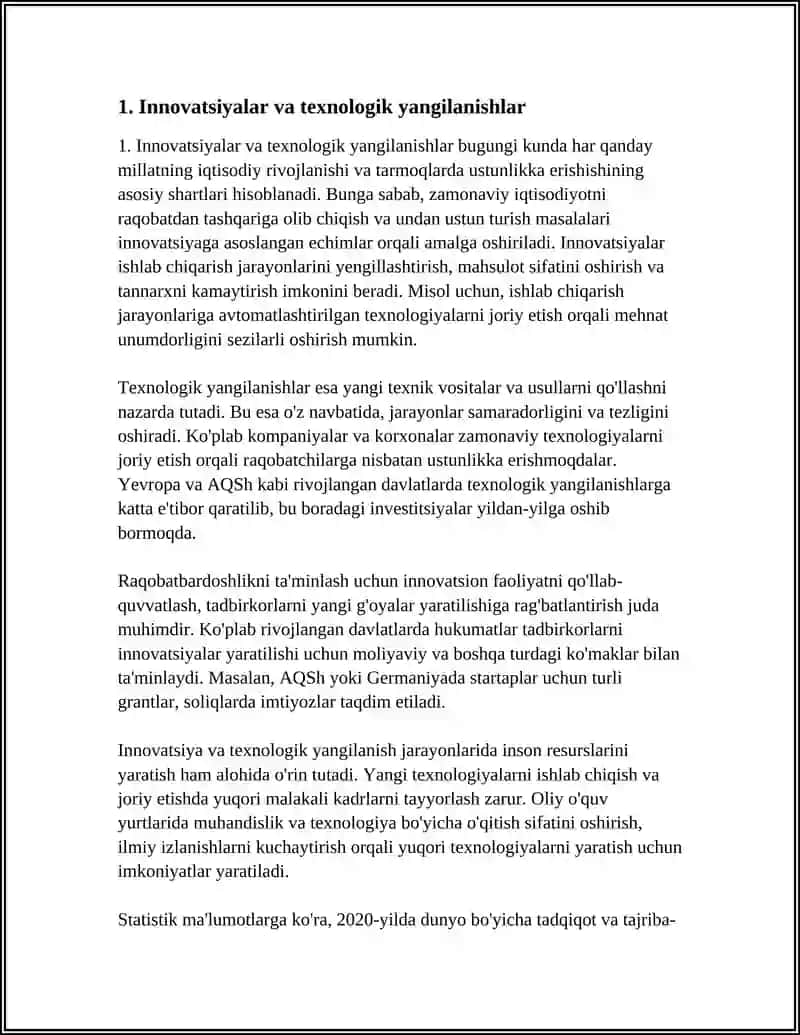 TARMOQDA USTUNLIKKA ERISHISH SHARTLARI 3