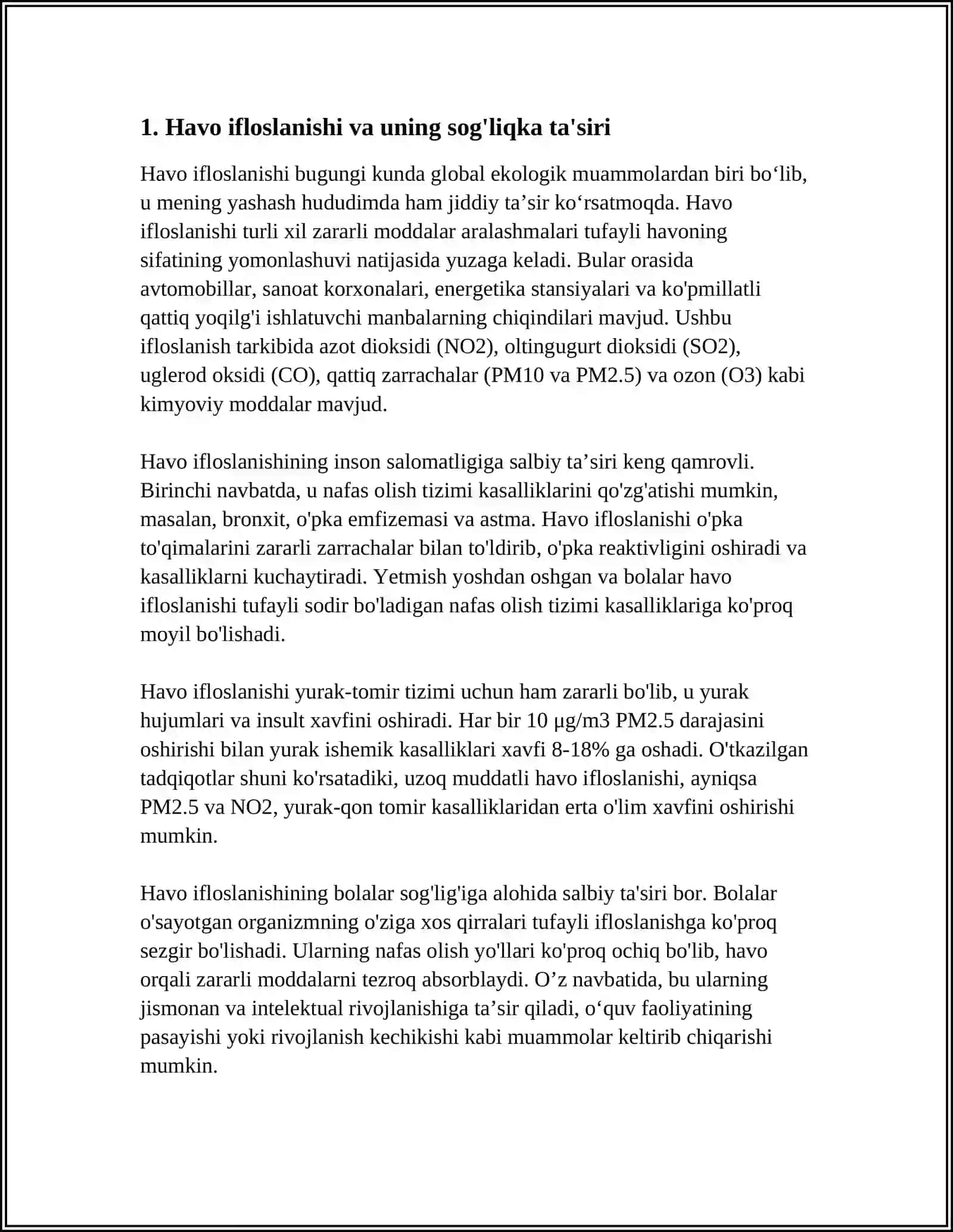 MENING YASHASH HUDUDIMDAGI EKOLOGIK MUAMMOLAR 3