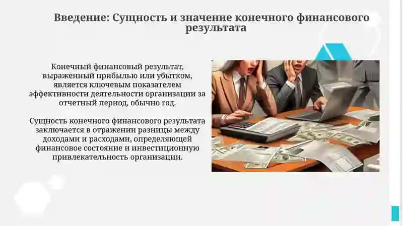 Формирование конечного финансового результата деятельности организации 3